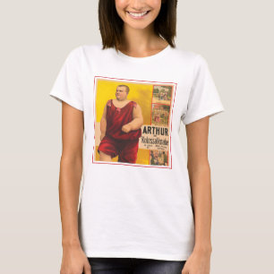 T-shirt Poster De Cirque vintage D'Arthur Le Colossal Enfa