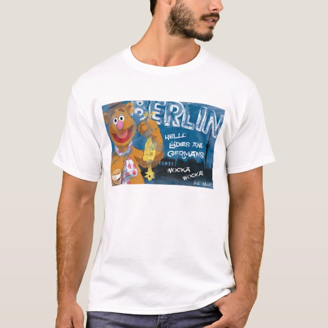 T-shirt Poster de Fozzie Bear - Berlin, Allemagne (Devant)