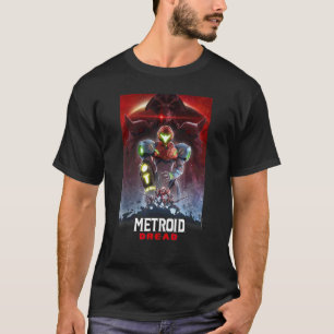 T-shirt Poster de jeu Metroid Dread Galactic Group