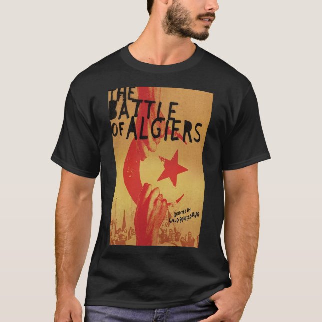 T-shirt Poster de la bataille d'Alger (Devant)