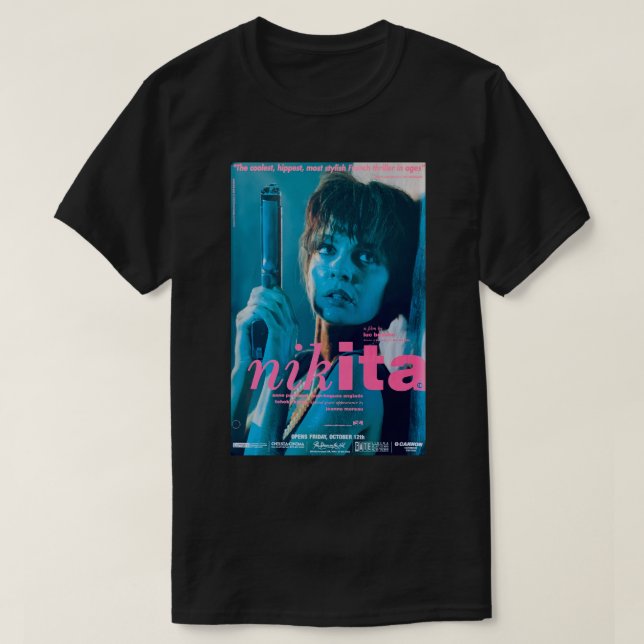 T-shirt Poster de La Femme Nikita (Design devant)