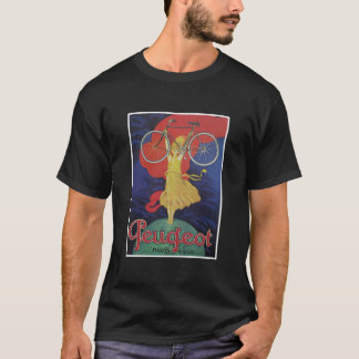T-shirt Poster de Vélo Vintage Peugeot essentiel