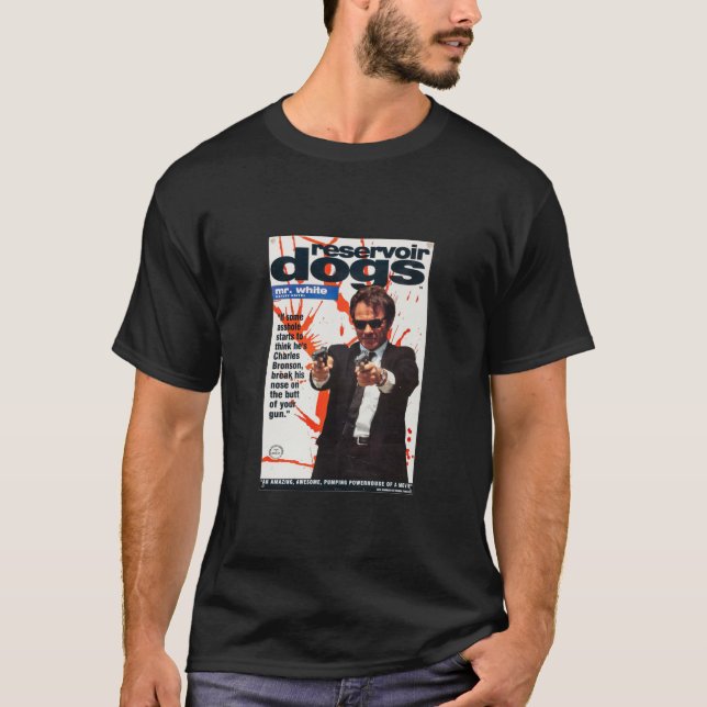 T-shirt Poster des chiens réservoir - Mr White Premium (Devant)