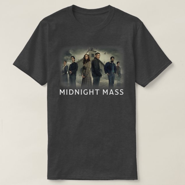 T-shirt Poster des personnages de masse de minuit99 (Design devant)