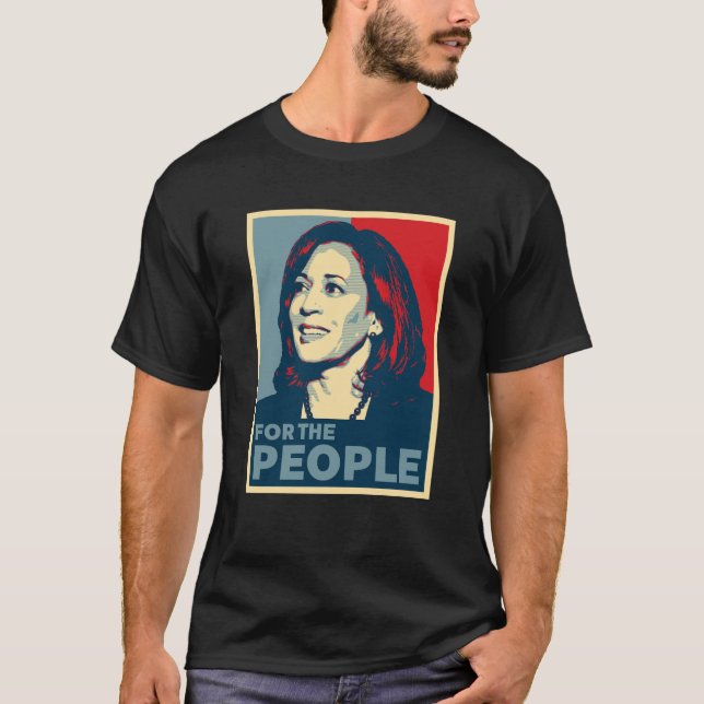 T-shirt Poster d'espoir de l'élection Kamala Harris 2024 (Devant)