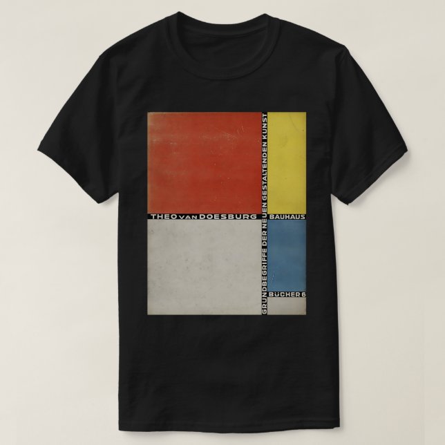 T-shirt Poster du Bauhaus (Design devant)