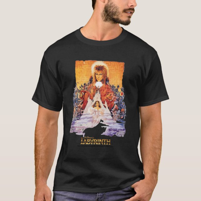 T-shirt Poster du film Labyrinth (Devant)