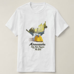 T-shirt Poster du Minnewaska State Park New York Travel.