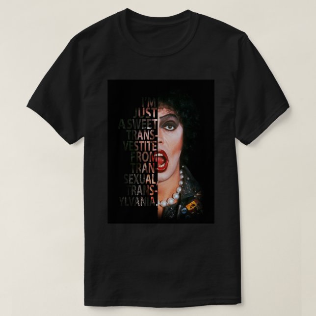 T-shirt Poster Frank N Furter (Design devant)