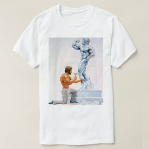 T-shirt Poster Motivational Bodybuilding - Sculpteur