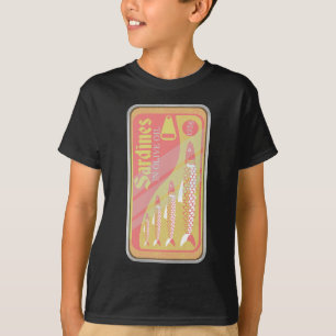 T-shirt Poster Retro Sardines