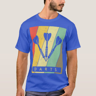 T-shirt Poster rétro Sport Darts vintages