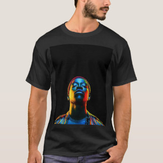 T-shirt Poster sur les chutes de neige
