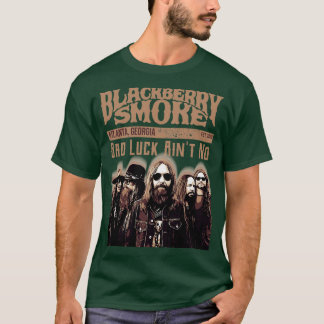 T-shirt Poster vintage Brown Blackberry Smoke
