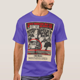 T-shirt Poster vintage New Haven Railroad Retro