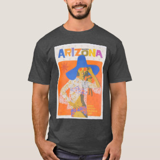 T-shirt Poster Vintage voyage Arizona Arizona Vintage