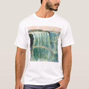 T-shirt Poster Vintage voyage Pour Niagara Falls