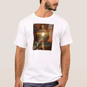T-shirt Pot à thé doré
