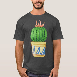 T-shirt Pot de cactus cool