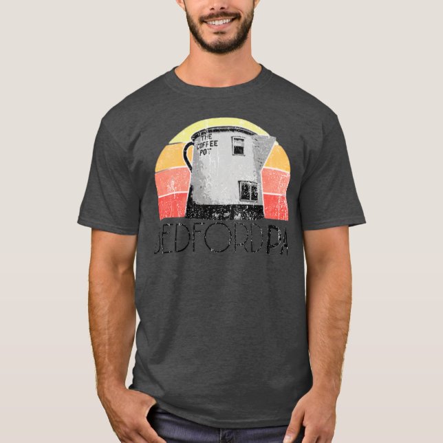 T-shirt Pot de café - Bedford, PA (Devant)