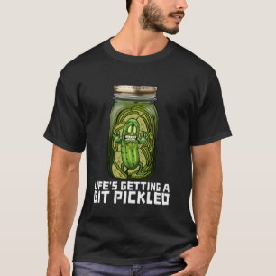 T-shirt Pot de cornichon drôle Tranches de cornichon effra