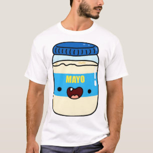 T-shirt Pot de mayonnaise Kawaii