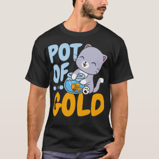 T-shirt Pot De Poisson D'Or Poisson Aquarist Poisson D'Or