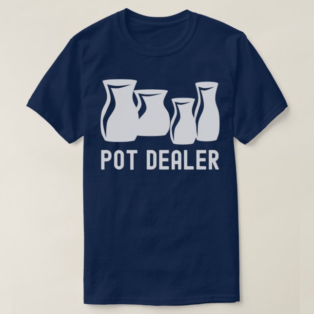 T-shirt Pot Dealer Potterie Chemise Potterie Amant (Design devant)