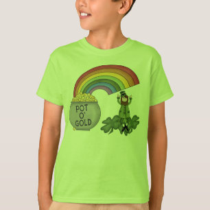 T-shirt Pot d'or irlandais