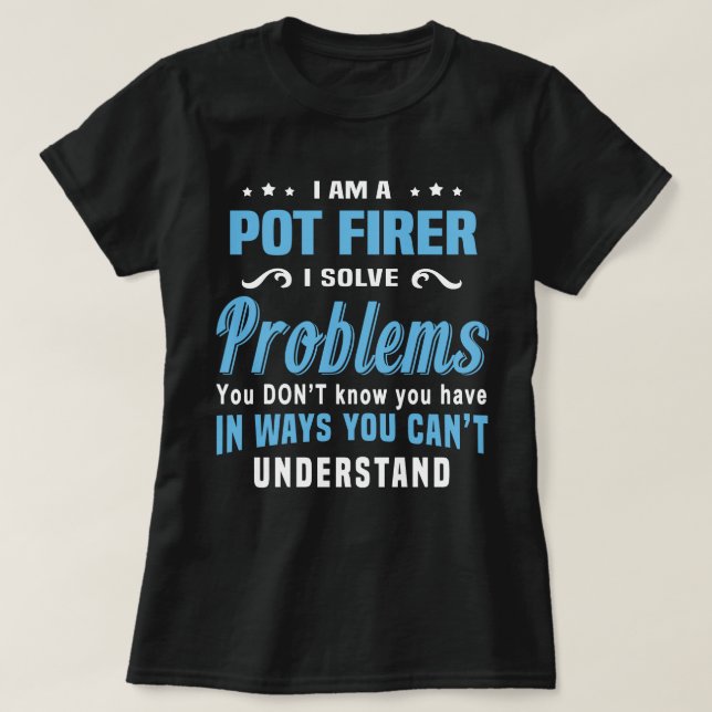 T-shirt Pot Firer (Design devant)