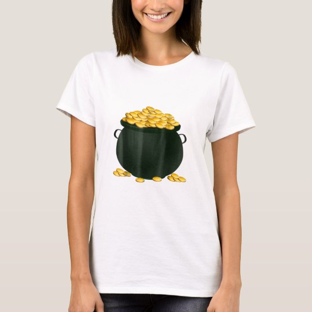 T-shirt Pot Of Gold Costume Vacances et Halloween (Devant)