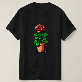 T-shirt Pot Rosebush