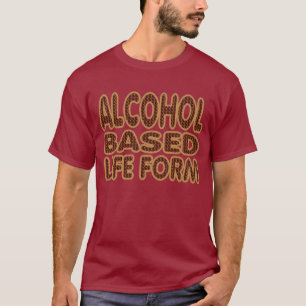 T-shirt potable à base d'alcool de Lifeform.