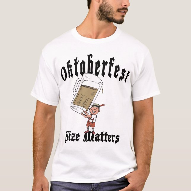 T-shirt potable drôle d'Oktoberfest (Devant)