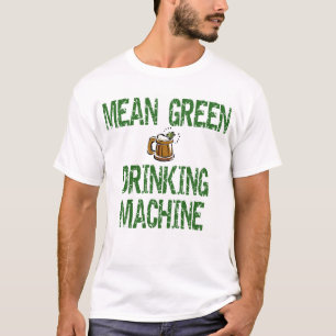 T-shirt potable irlandais de machine
