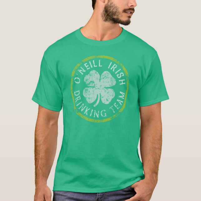 T-shirt potable irlandais d'équipe d'O'Neill (Devant)