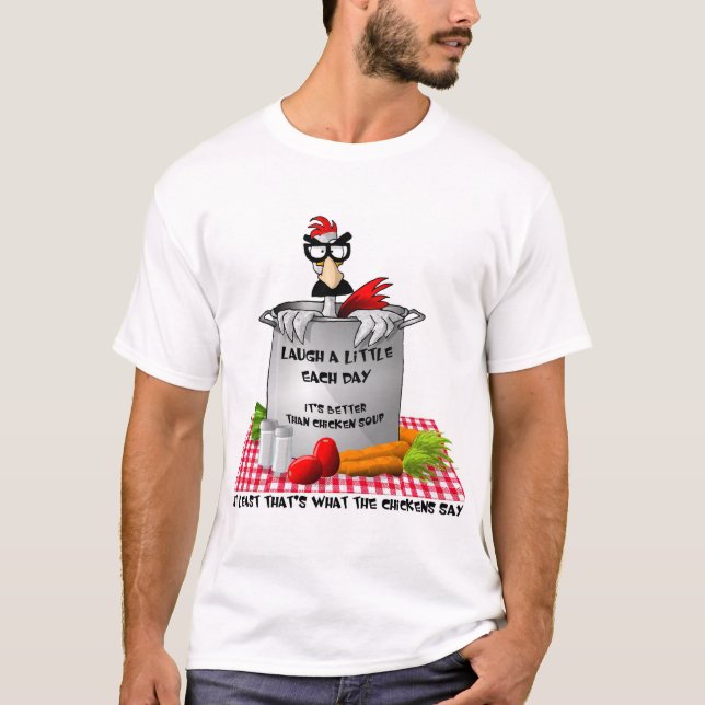 T-shirt Potage au poulet (Devant)