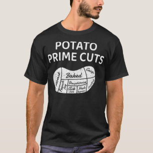 T-shirt Potato Prime Cuts, le patron de Cook Vegan Vegetar