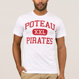 T-shirt Poteau - pirates - lycée - Poteau l'Oklahoma