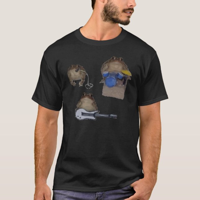 T-shirt poteau taddy de toado de froggo (Devant)