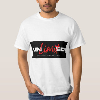 T-shirt "Potentiel illimité - Rendre tout possible"