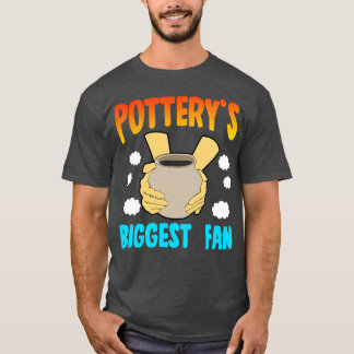 T-shirt Poterie le plus grand ventilateur