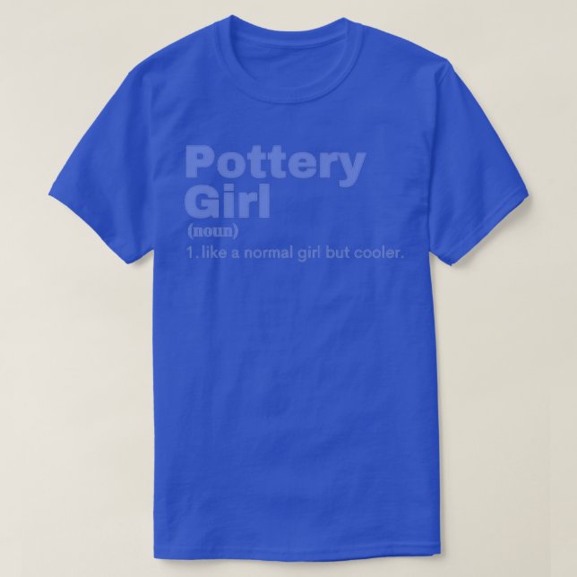 T-shirt Poterie Poterie fille Poterie 7 (Design devant)