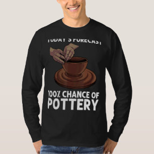 T-shirt Poterie Pour Hommes Femmes Pot Céramique Argile Ar