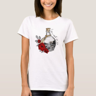 T-shirt Potion d'amour sorcière gothique