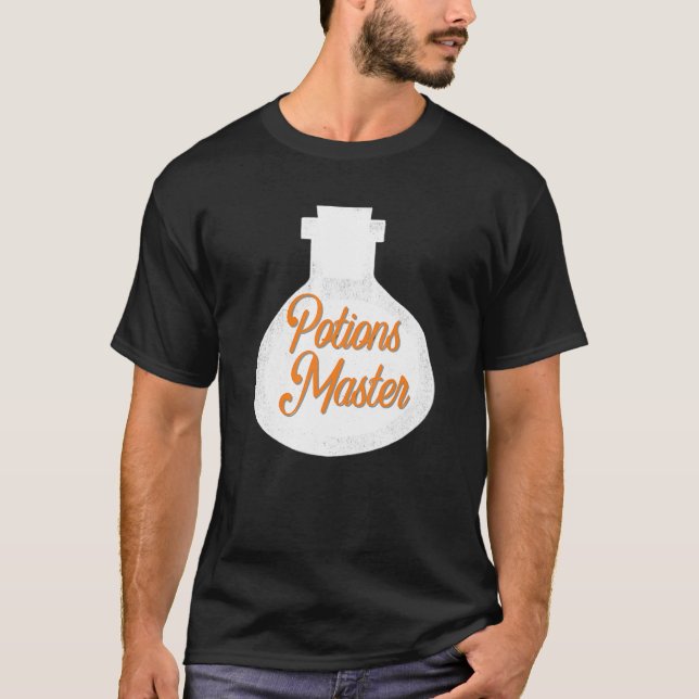 T-shirt Potions Maître Cute et Halloween Bar Tender (Devant)