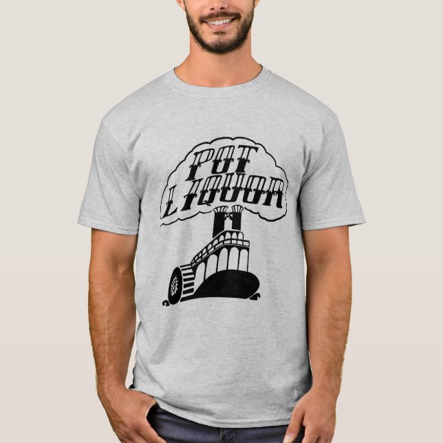 T-shirt Potliquor Riverboat (Devant)
