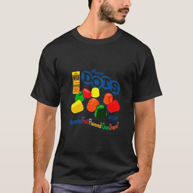T-shirt Pots Gommes Assorties (Devant)