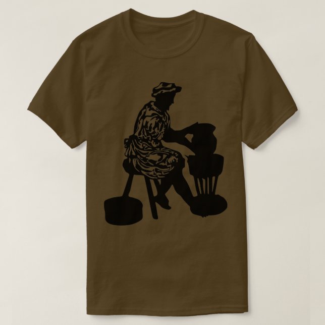 T-shirt Potter prendre la roue 2 (Design devant)