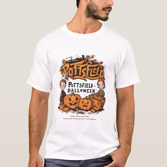 T-shirt Pottsfield - Halloween (Devant)